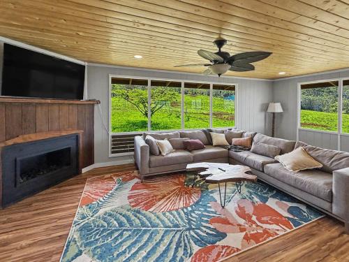 Ninole House | 100 Acre Off Grid Waterfall Ranch Home