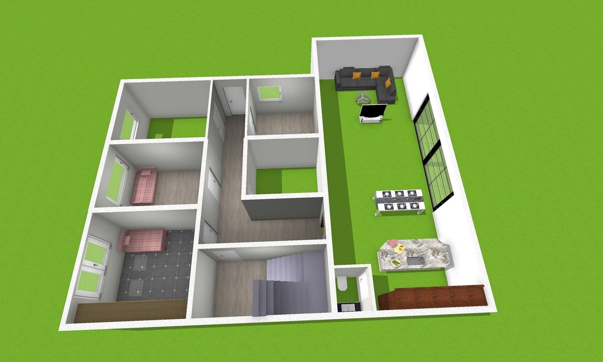 Region Hannover District Apartment | 130m Haus mit Eigenem Garten