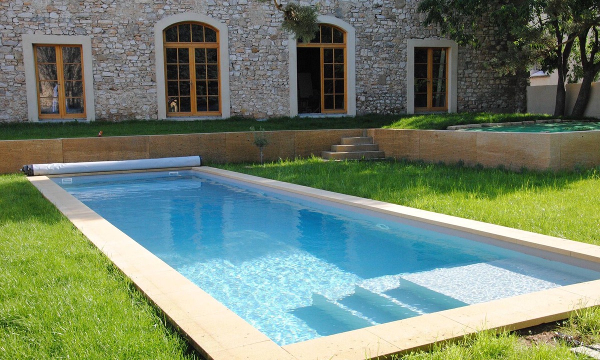 Bourdic Other | 180m2 building with 12x4m saltwater pool 10 min from Uzès.