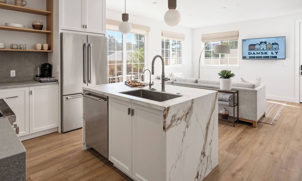 Solvang Apartment | 2 Bedroom Suite with Private Yard & Off-Street Parking. Full kitchen & living.