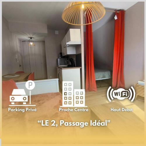Chateauroux Apartment | 2, Ctre, parking, by bedandberry