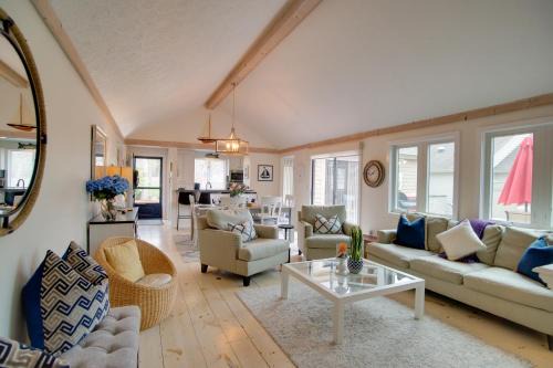 Mews Village House | 2 Mi to Beach: Charming Cape Cod Home w/Patio!