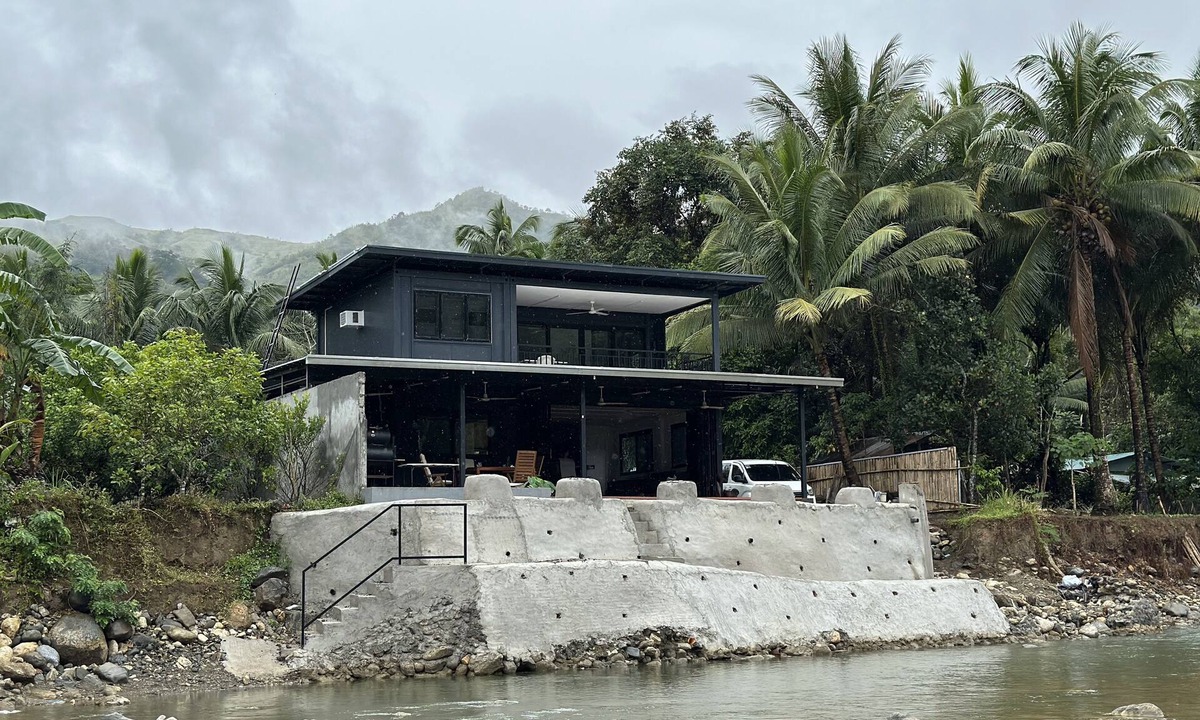 Rizal Province Cabin | 2 storey Prefab Container Vacation Home-Full Mountain View and River access