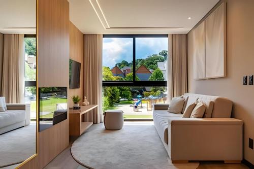 Gramado City Centre Apartment | 2-suite apartment just a few meters from Rua Coberta.