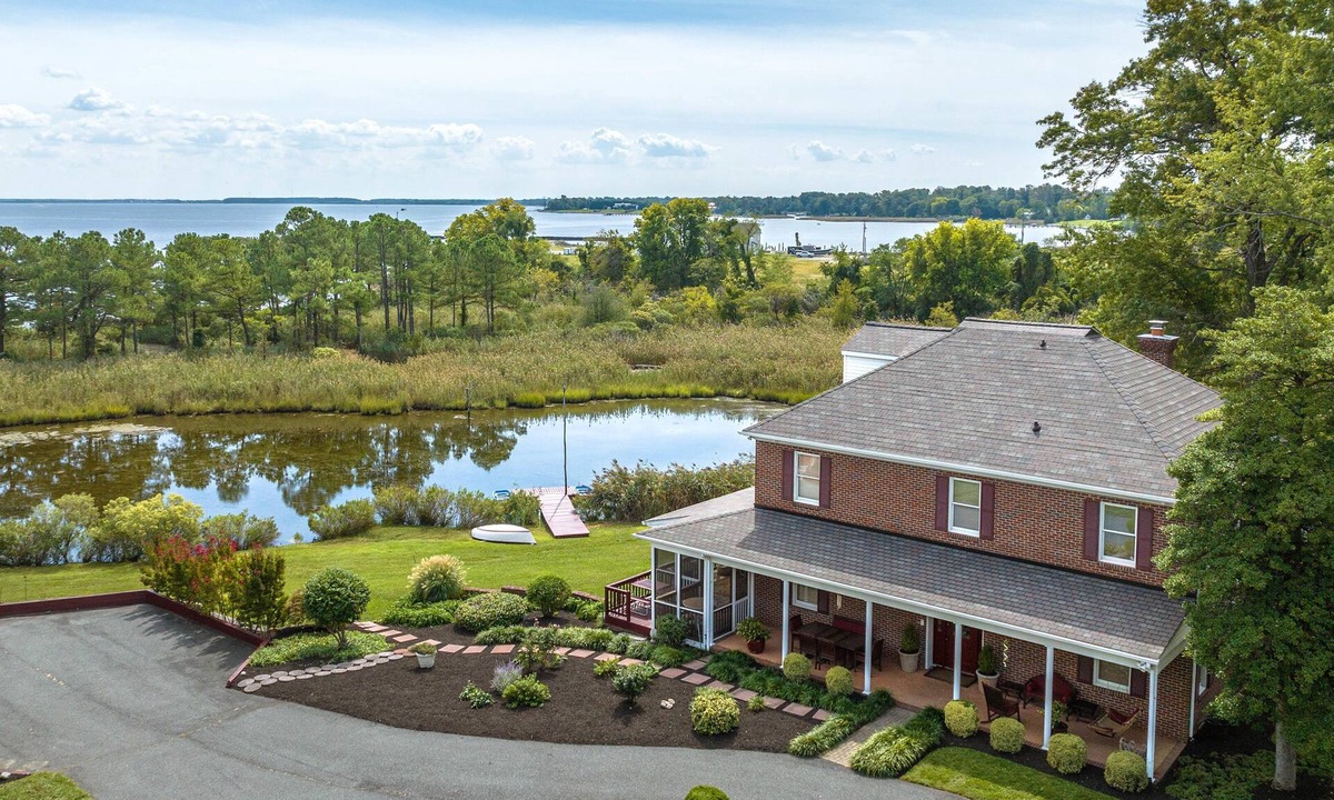 Stevensville House | 240' Private Beachfront @Kent Island Love Point - Great for Families