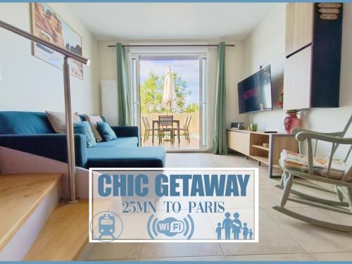 Montmagny Apartment | 25 min from Paris center - Parking & quiet area