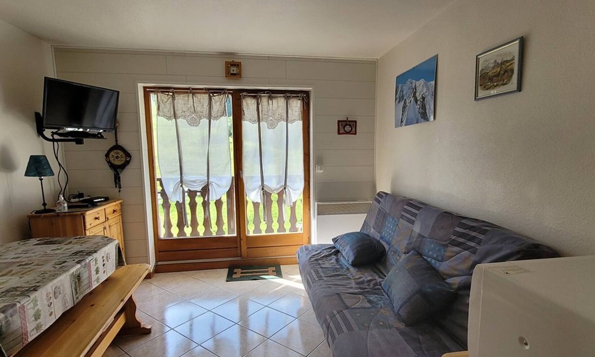 Saint-Jean-dʼAulps Apartment | 25m² Studio, balcony, perfect for 4 in the mountains
