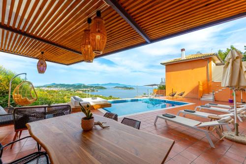 Katsarou Villa | 2B Luxurious Villa Io, With Private Pool And Stunningt Sea Views