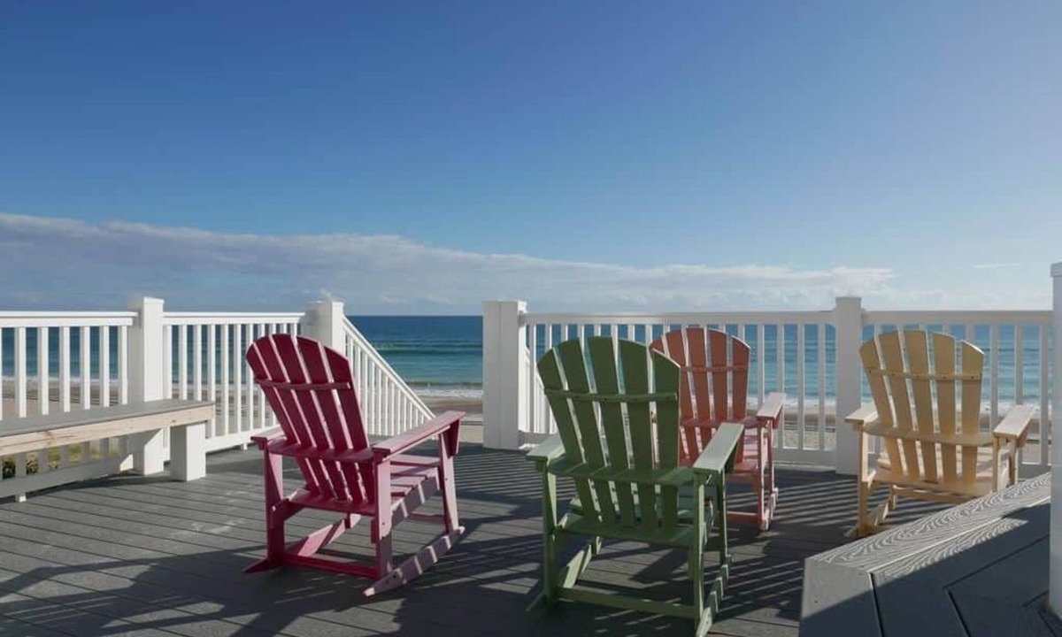 Indian Beach Condo | 2BR/2BA Colony By The Sea with ocean views, elevator & private balcony. Enjoy a king ensuite & twin guest room with TV's, full kitchen, washer/dryer, community pool, hottub, and direct beach access.