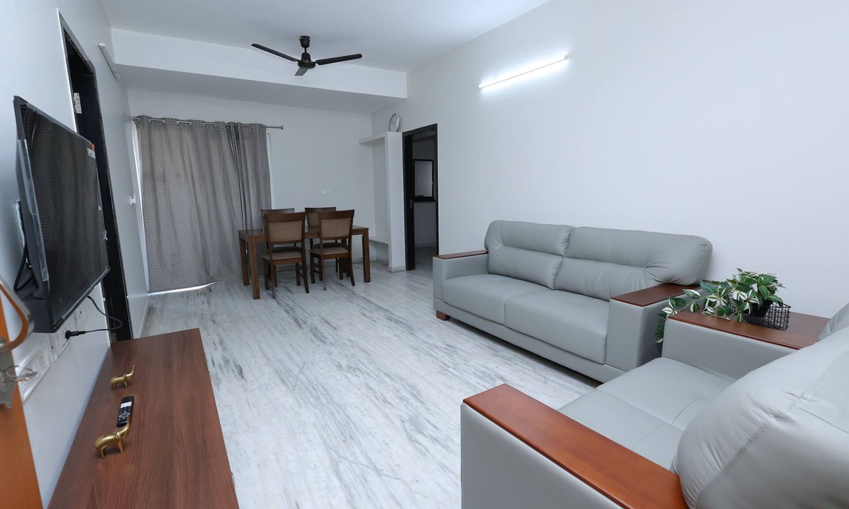 Perambur Purasavakam Apartment | 2BR Apartment in chennai/WIFI/Downtown/Family friendly