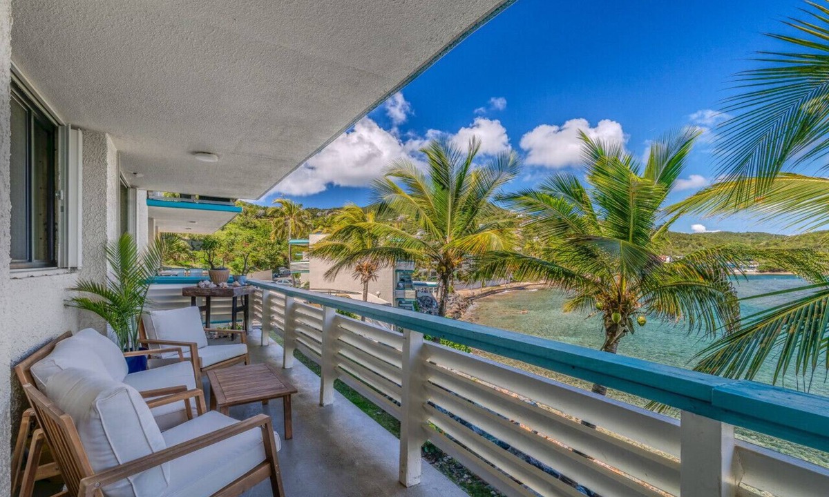 Estate Bolongo Condo | 2BR condo -3 Pools, 2 restaurants and beach!