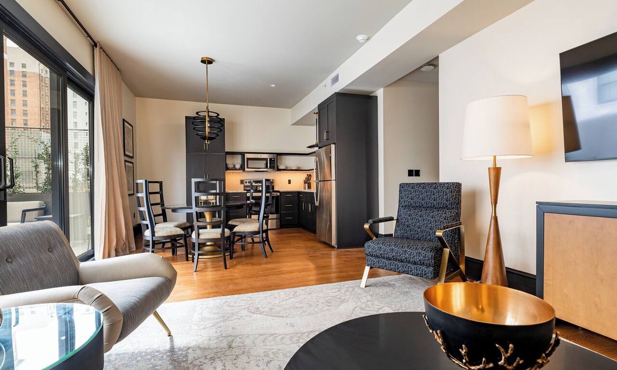 Central Business District Hotel | 2BR Iconic Penthouse Living + Private Patio | The Mayfair