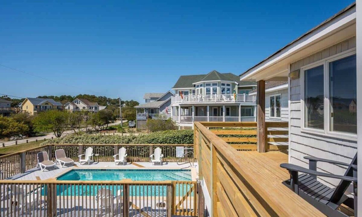 Ocean Hill House | 2Min Walk to Beach - Pool, Hot Tub, Ocean Views