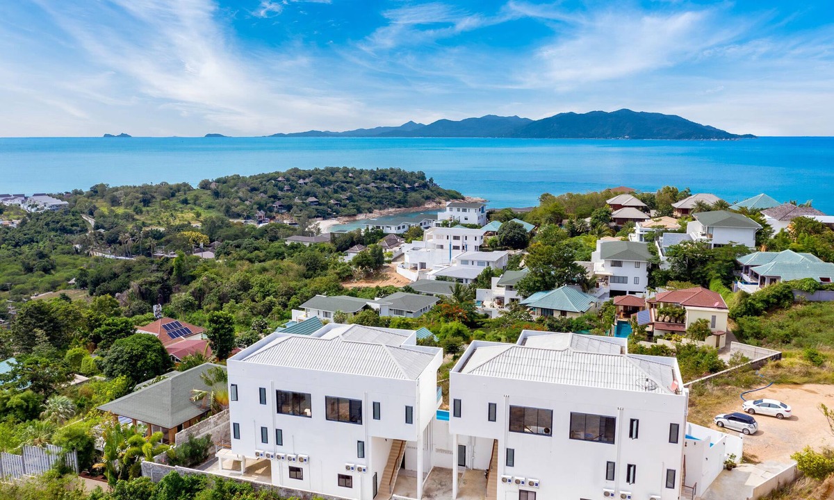 Moo 5 Villa | 3 Bed Seaview Villa 5 mins to beach (A1)