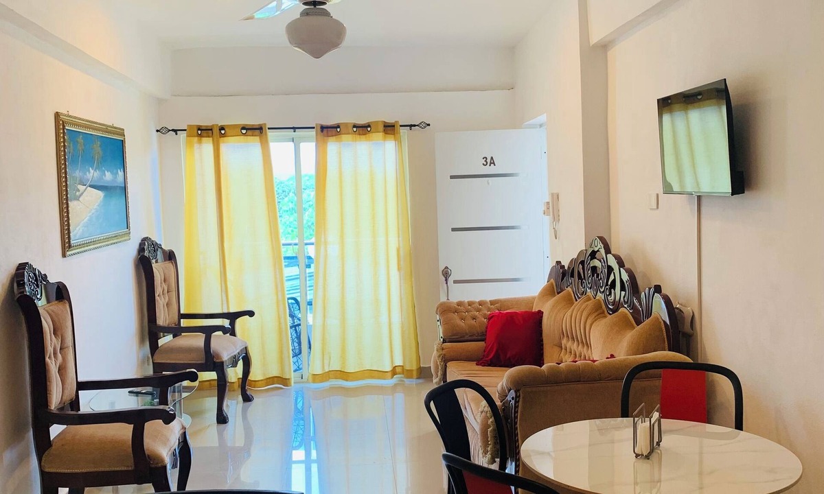 Monte Plata Apartment | 3-bedroom apartment in beautiful with AC and more,