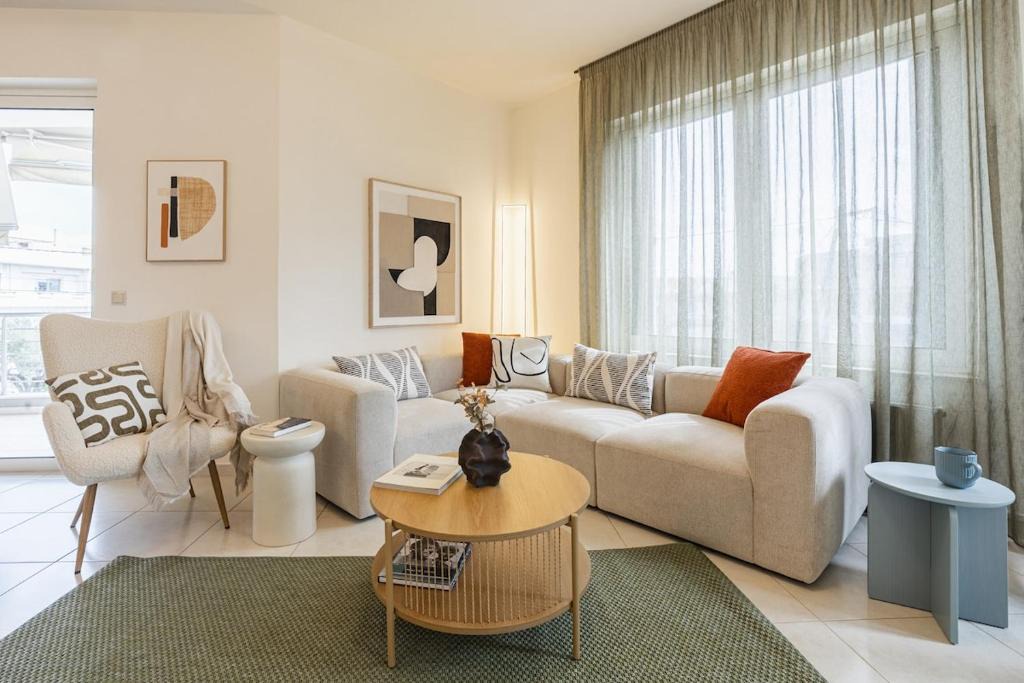 Heraklion Apartment | 3 Bedroom Spacious & Modern Apartment with Patio