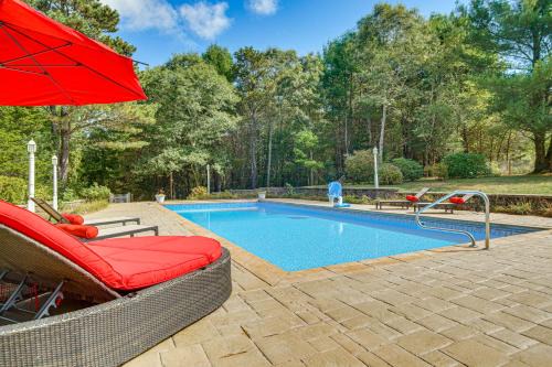 Hatchville House | 3 Mi to Megansett Beach: Home w/Pool & Game Room