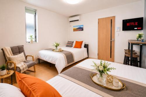 Kita Apartment | 301 6 mins walk from Higashi-Jujo Station Comfortable 1 bedroom apartment on the 3rd floor Direct access to Akihabara and Ueno