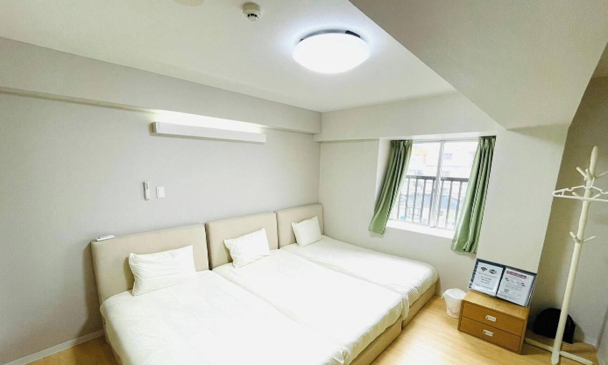 Naha City Centre Apartment | 301 Kitchen and clean rooms 16people/Naha Okinawa