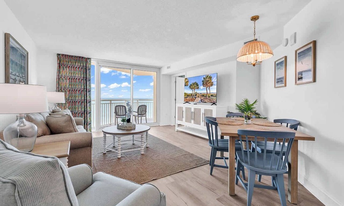 Downtown Myrtle Beach Condo | 3BR Beach Gem Full Ocean Views From All Bedrooms