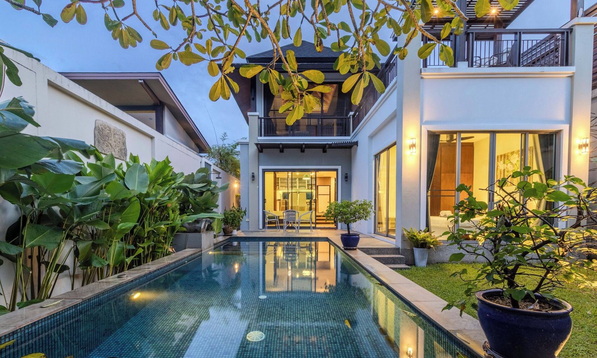 Si Sunthon Villa | 3BR Peaceful Pool Villa and Jacuzzi V241