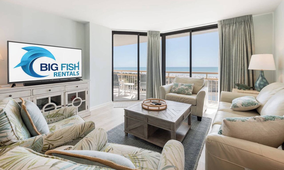 Briarcliffe Acres Condo | 3BR Pools, Direct Ocean Front, Ocean Creek, Views!