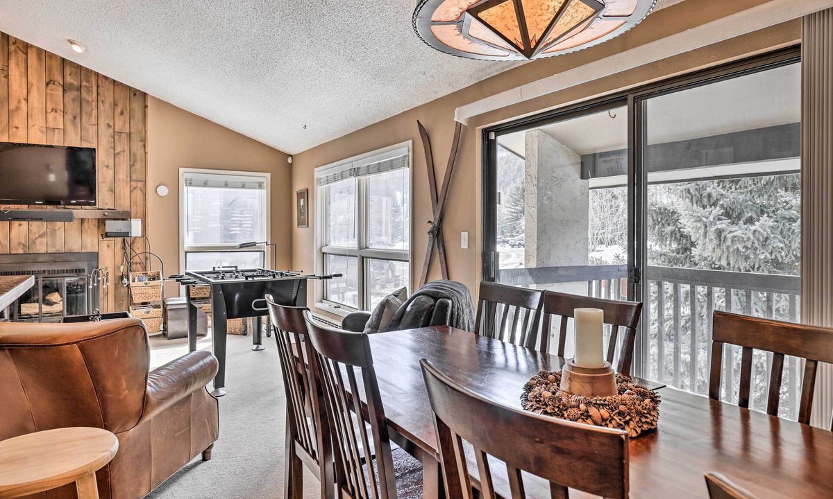 Eagle-Vail Condo | 3BR Riverfront Retreat, Walk to Vail & BC Shuttles