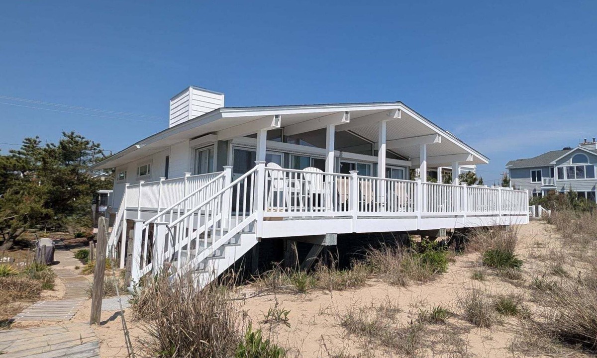 Sandpiper Pines House | 4 bedroom oceanfront home on a private beach!