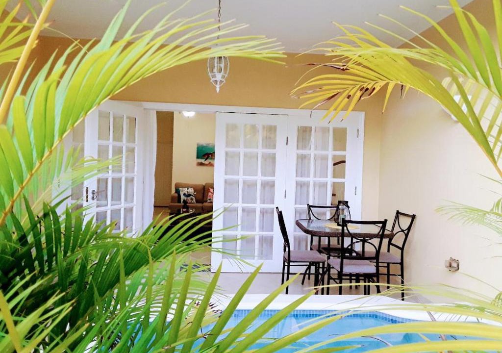Fitts Village Apartment | #4 Westland Villa with pool across from West Coast beach