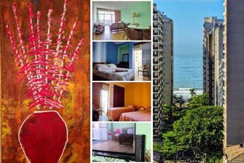 Barra Funda Apartment | 400 metros Praia das Pitangueiras - WiFi 350mb - 1 Suíte com ar condicionado & 2 quartos com ventilador - Sala Ampla - Varanda com vista do Mar - 2 Vagas de Garagem Cobertas - Serviço de Praia com Guarda-Sol e Cadeiras