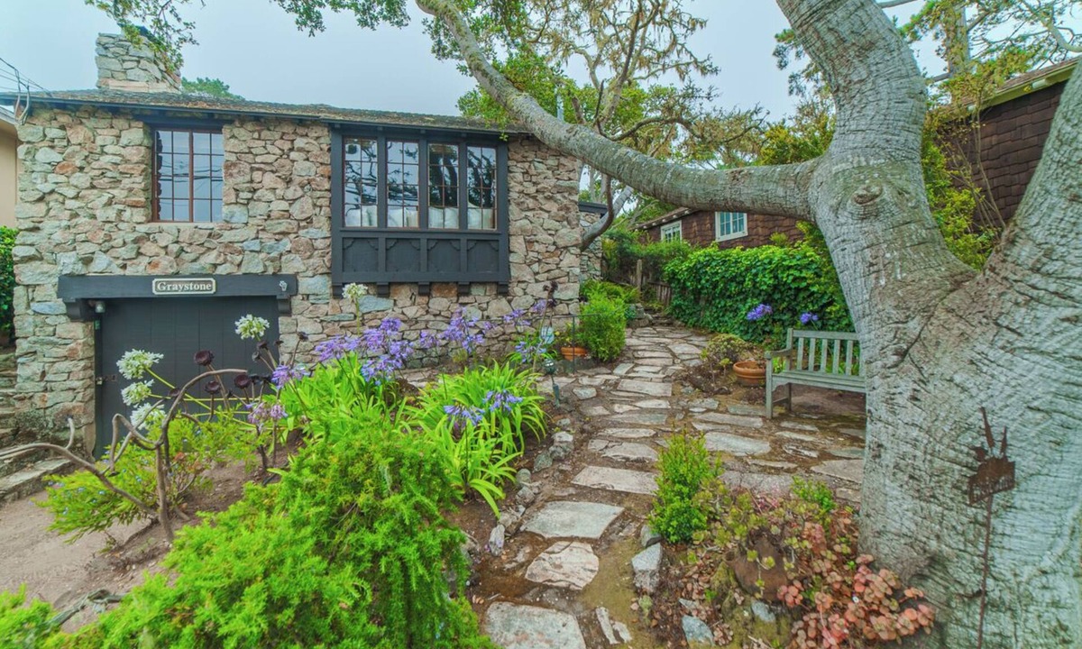 Golden Rectangle House | 4033 Graystone - Unique Stone House in Carmel