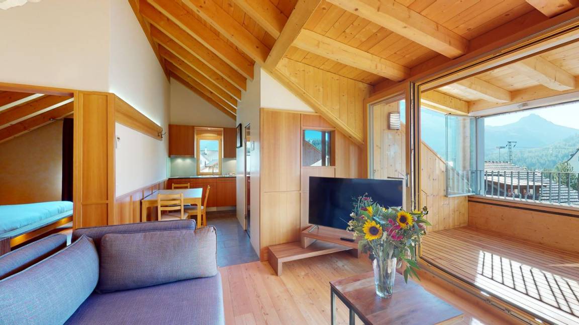 Celerina-Schlarigna Apartment | 46 m² Apartment ∙ 1 bedroom ∙ 2 guests