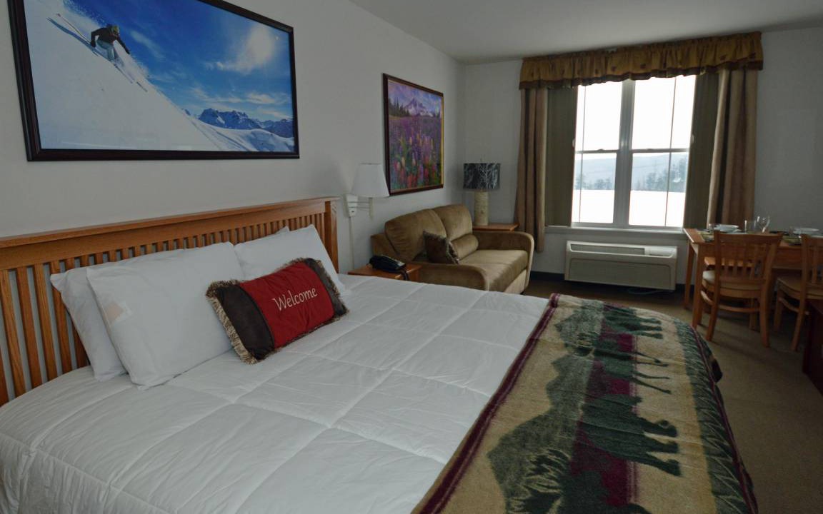 Snowshoe Apartment | 47 m² Studio flat ∙ 1 bedroom ∙ 4 guests