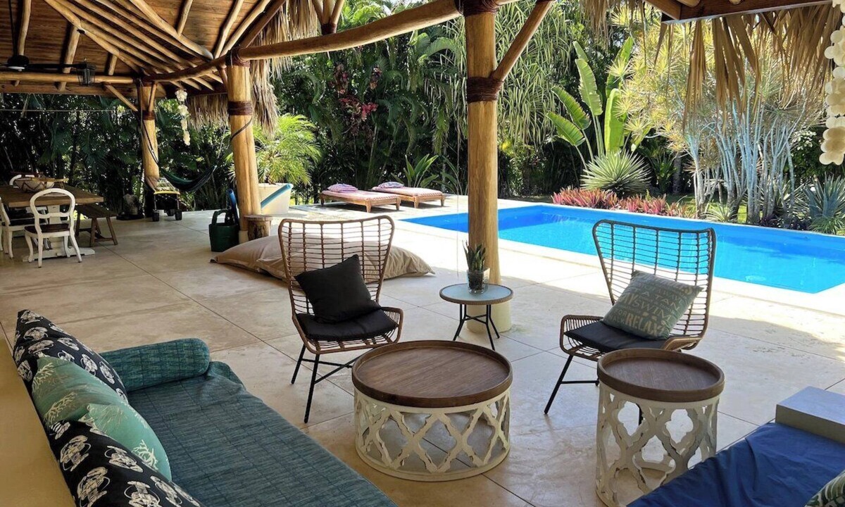 Las Terrenas Villa | 4BR{Beach~by~Melo} @LosNomadas +2Min.Beach+Pool
