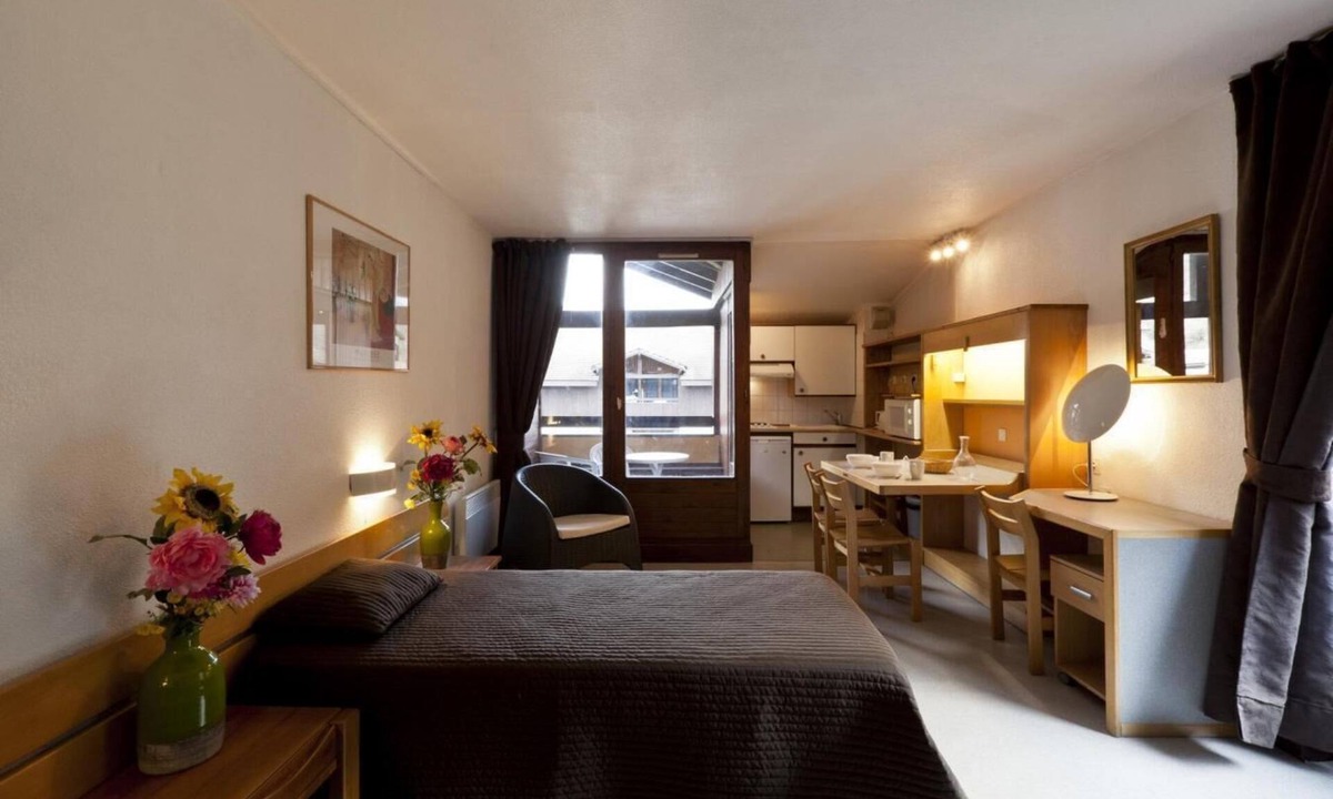 Brides-les-Bains Apartment | 4th floor, balcony, tv, ski locker, 28m², Brides Les Bains