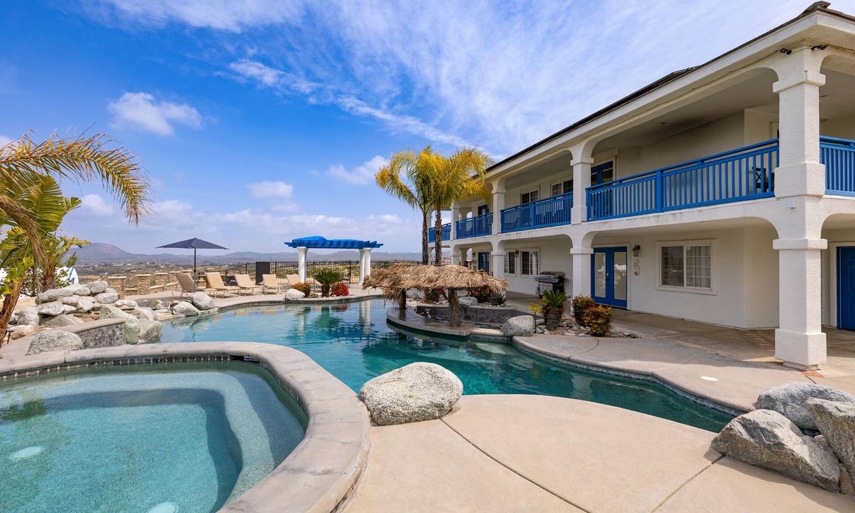 Temecula Villa | 5-Acre Hilltop Estate w/Resort Pool + Game Room | Le Grand Bleu by AvantStay