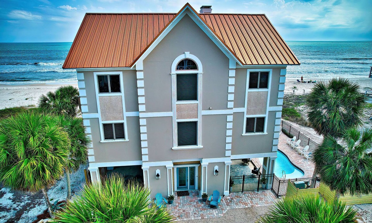 Plantation House | 5 BR 5 Bath BEACH FRONT home in The Plantation - located near community pool with access!