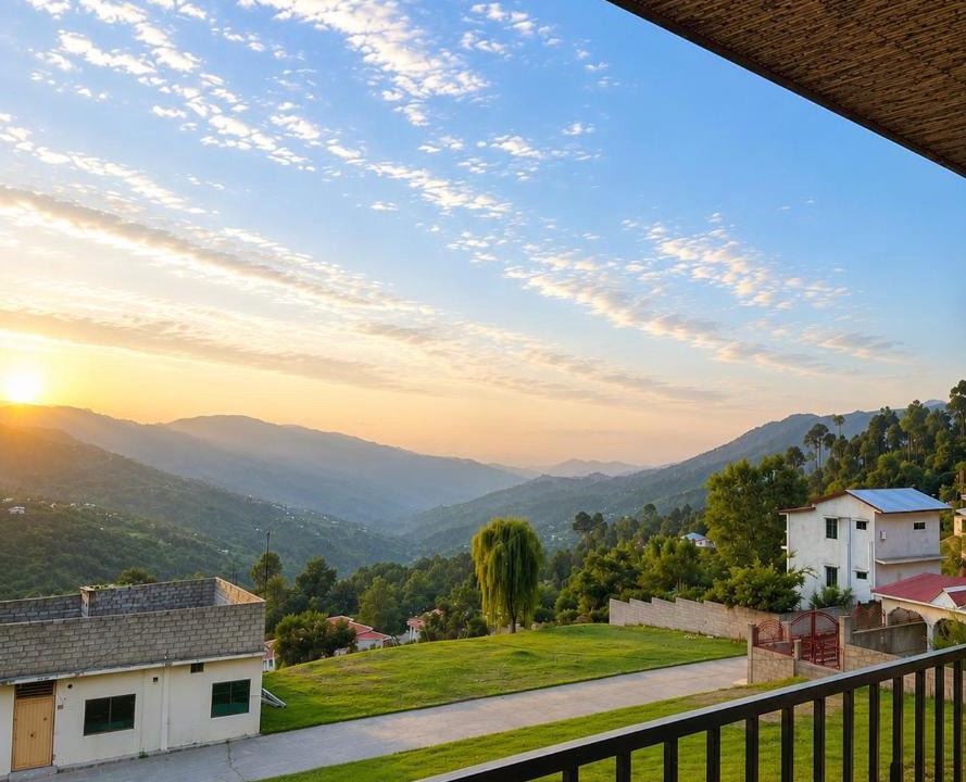 Murree House | 5 Min to Chairlift Panoramic Mountain Views