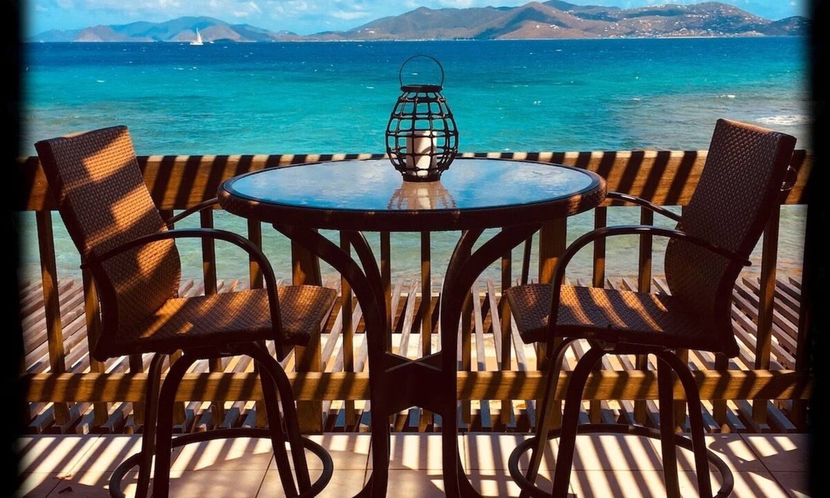 South Side Condo | 5 ★ Sapphire Blue Horizon - Direct Ocean Front at Sapphire Beach Resort & Marina