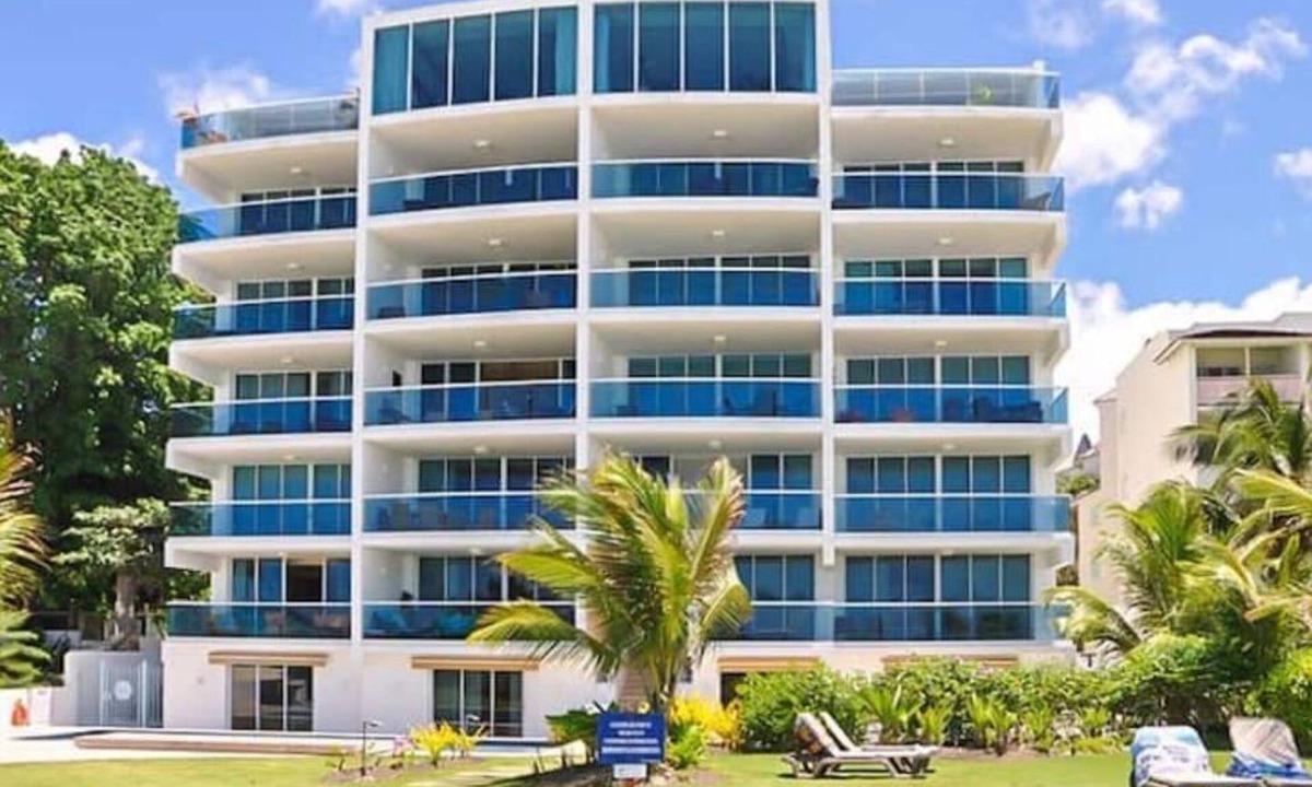 Welches Condo | 501 Ocean front condo at Ocean One Maxwell coast road Barbados