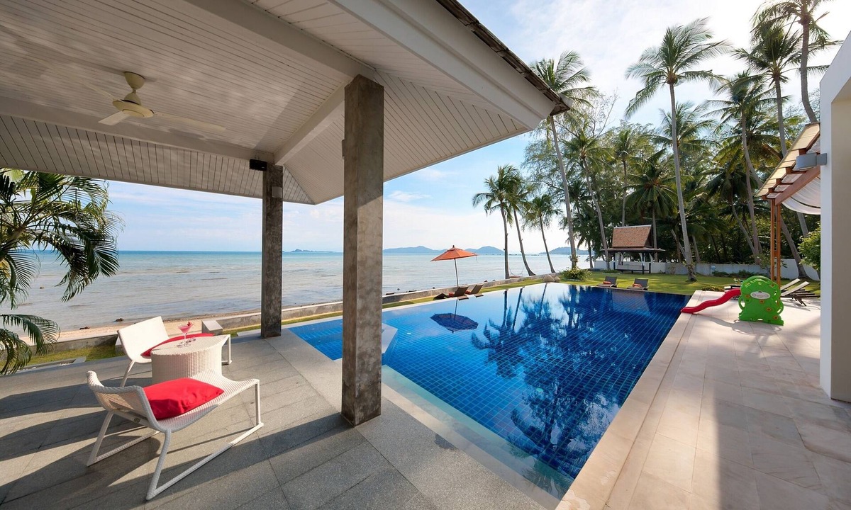 Laem Set Villa | 5BR Tropical Beachfront Villa | Laem Set