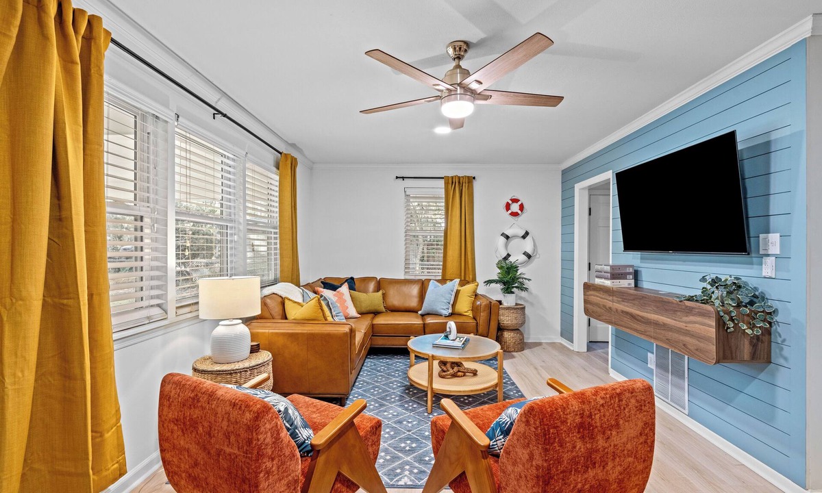 Beaufort House | 5BR2BA,Game Rm,FirePit,Golf,BBall,Near Parris Island