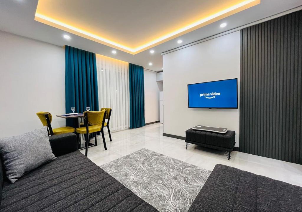 Antalya City Centre Apartment | 6 Centrally Located Spacious and Air Conditioned 1 plus 1 Apartment