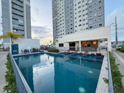 Ponta de Campina Apartment | 602 apt luxo com varanda e 2Quartos 850m Mar