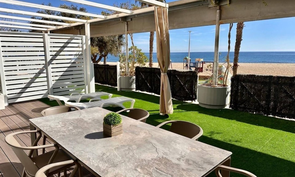 Aguilas Apartment | 65CD - Beachfront Home with Private Terrace