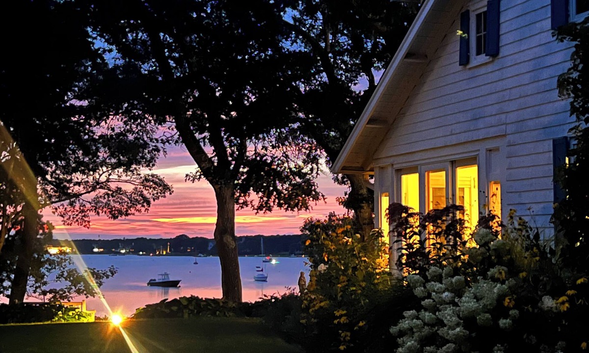 Wianno House | 8 Bedroom Home on Private Beach with Sunset Views Overlooking West Bay