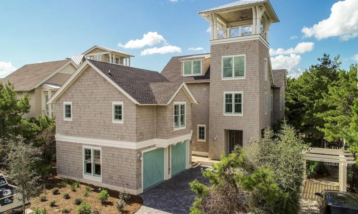 WaterSound Beach House | 8 Bedrooms, Private Heated Pool - optional, Golf Cart Included, Sleeps 16