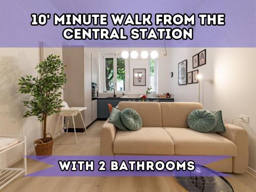 Centro Direzionale Apartment | 8 Minute Walk from Milan Central Station