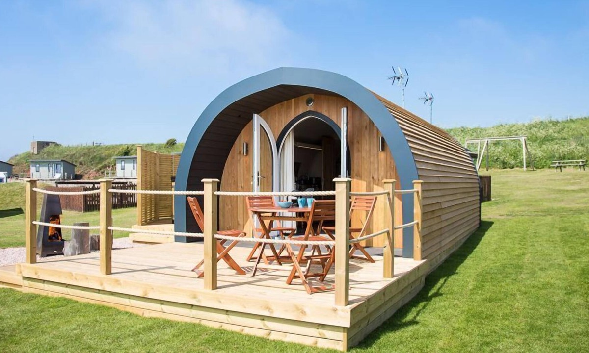 Anstruther Cabin | A beach hideout that sleeps 4 guests in 0 bedrooms