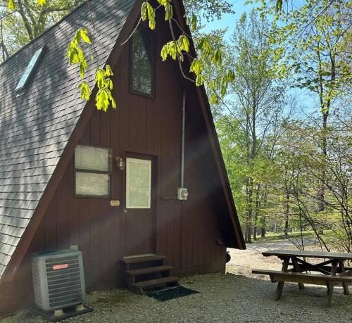 Eckerty House | A-Frame Cabin #4 on Patoka Lake in Southern Indiana